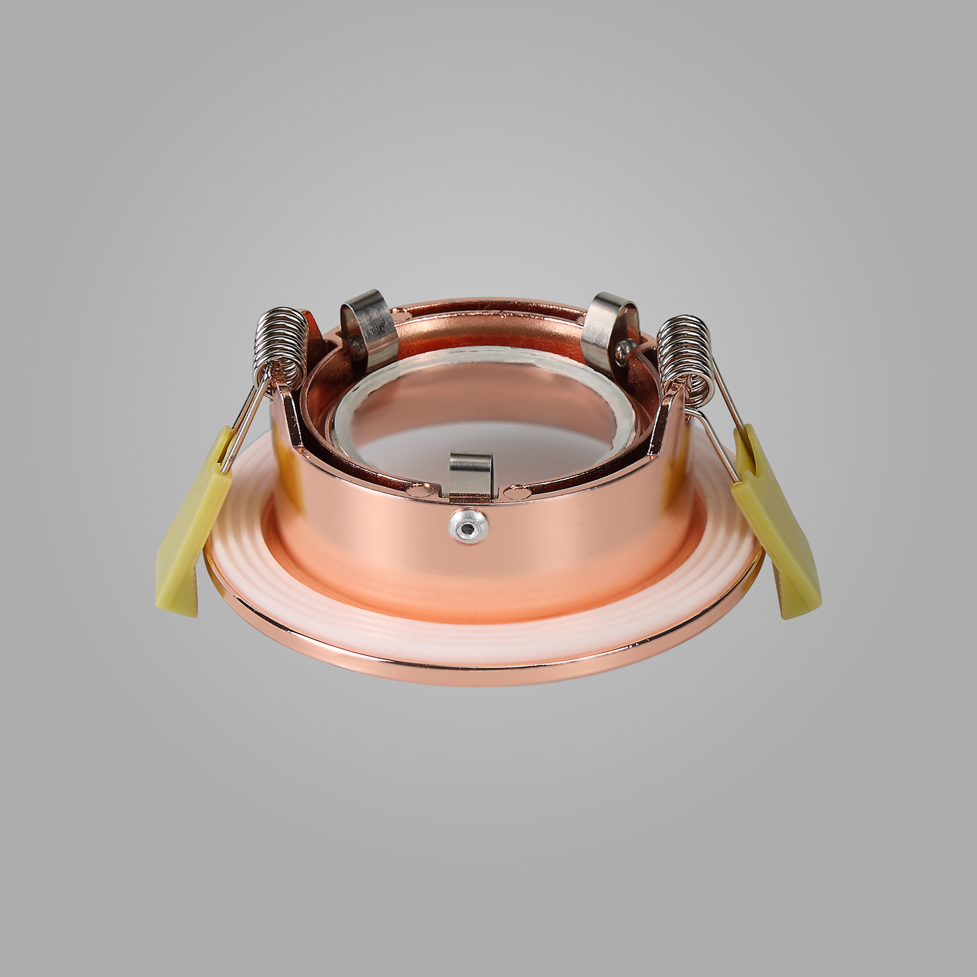 Bruve GU10 Recessed Round Rose Gold IP65 Downlighter, Cut-Out 68mm DX200406  Dlux Bruve IP65